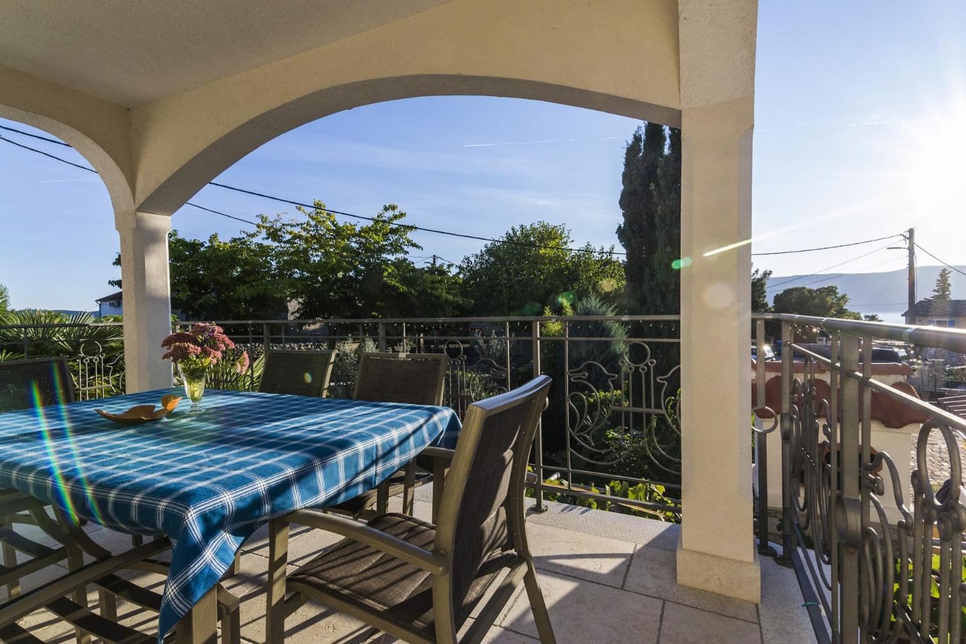 Apartment Villa Marija, Pinezici Krk Town Exteriör bild