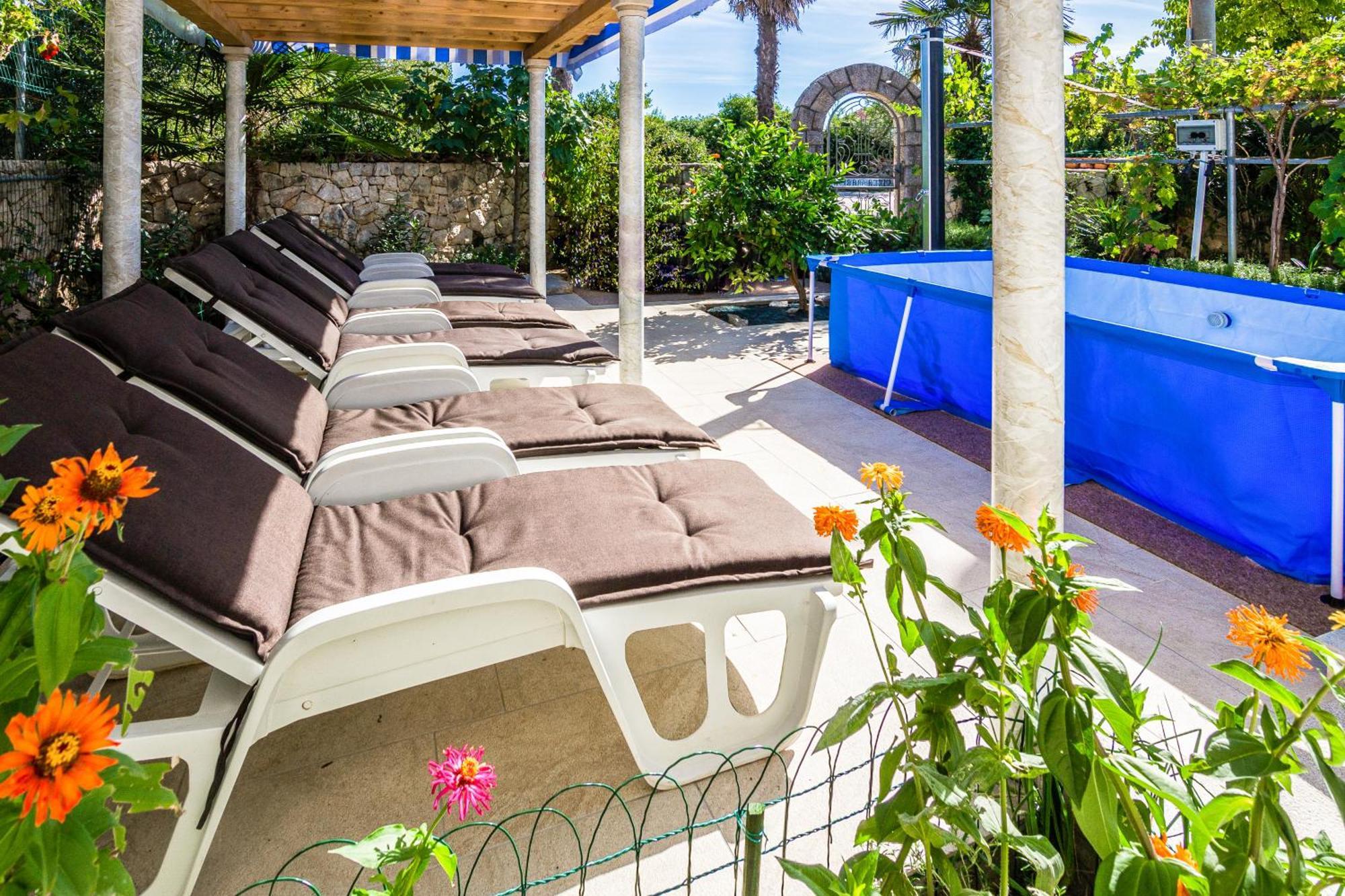 Apartment Villa Marija, Pinezici Krk Town Exteriör bild